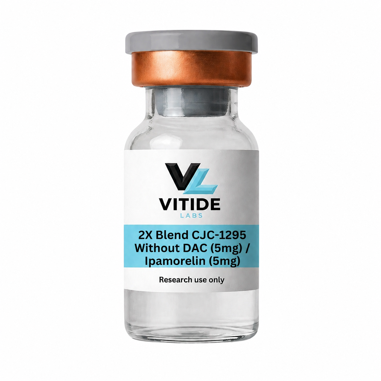 2X Blend CJC-1295 Without DAC (5mg) / Ipamorelin (5mg)