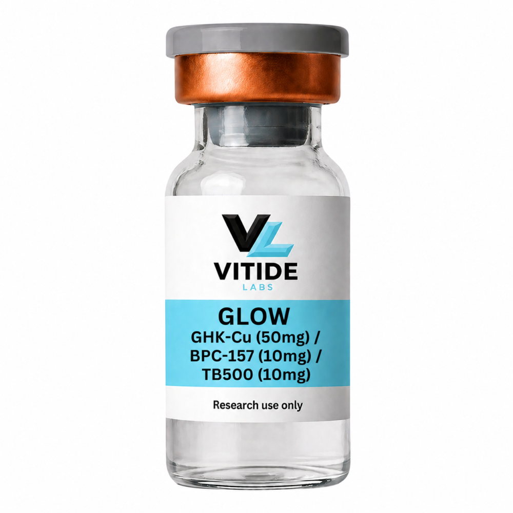 GLOW GHK-Cu (50mg) / BPC-157 (10mg) / TB500 (10mg)